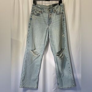 NWT American Eagle Outfitters Light Blue High-Rise Jeans